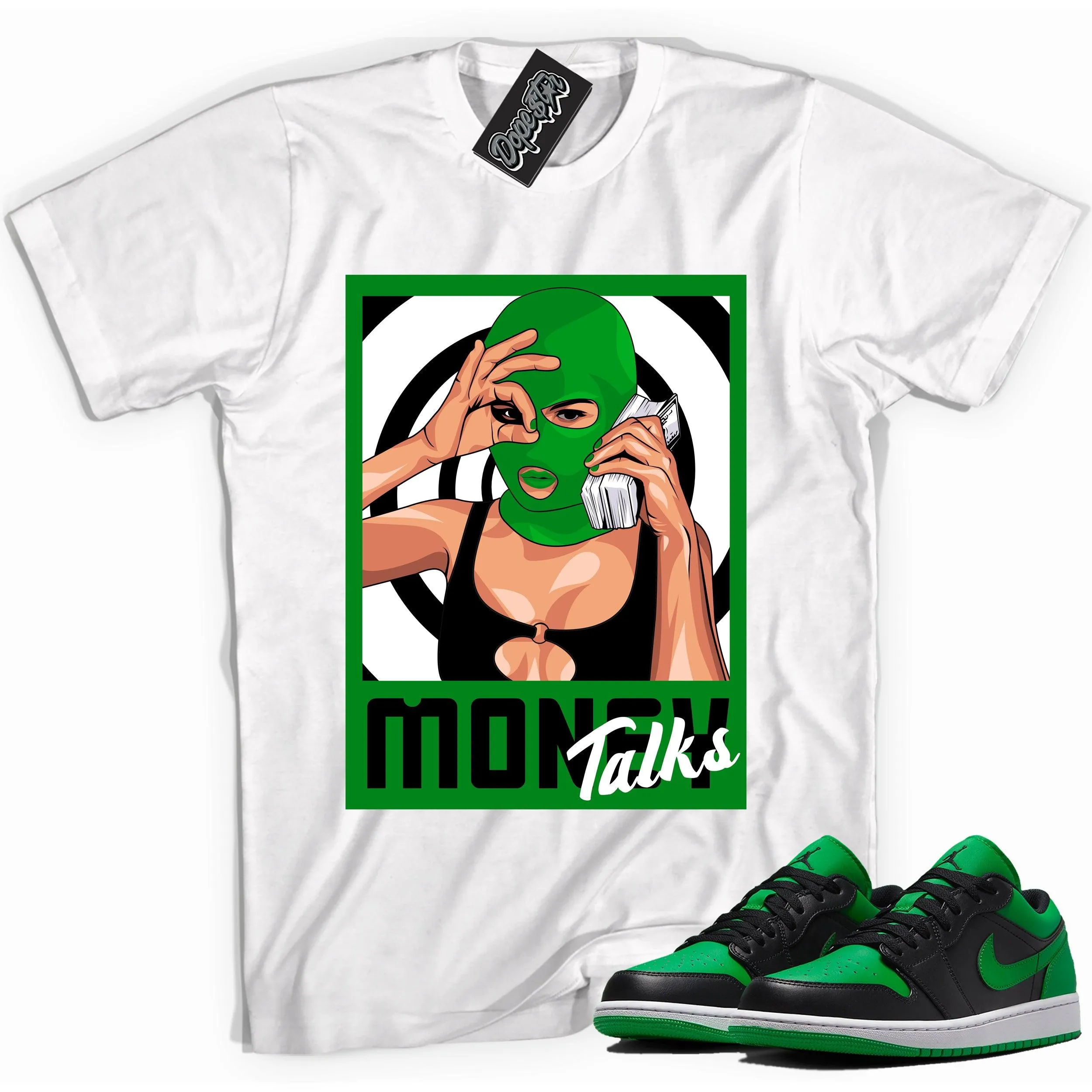 1 Low Lucky Green Shirt Money Talks