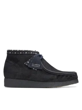 Clarks Wallabee Demin Blue