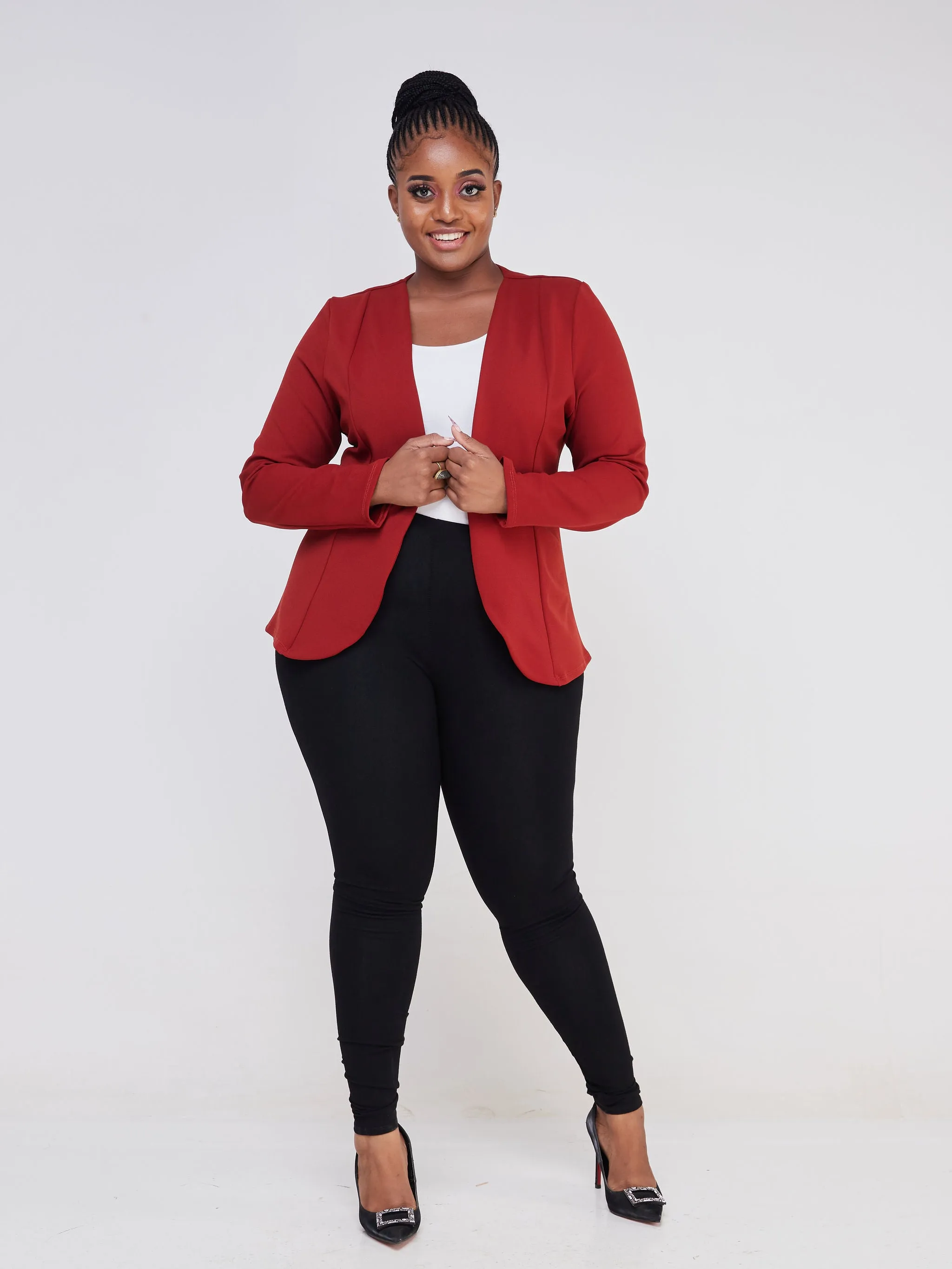 Vivo Imara Long Sleeve Jacket  - Rust